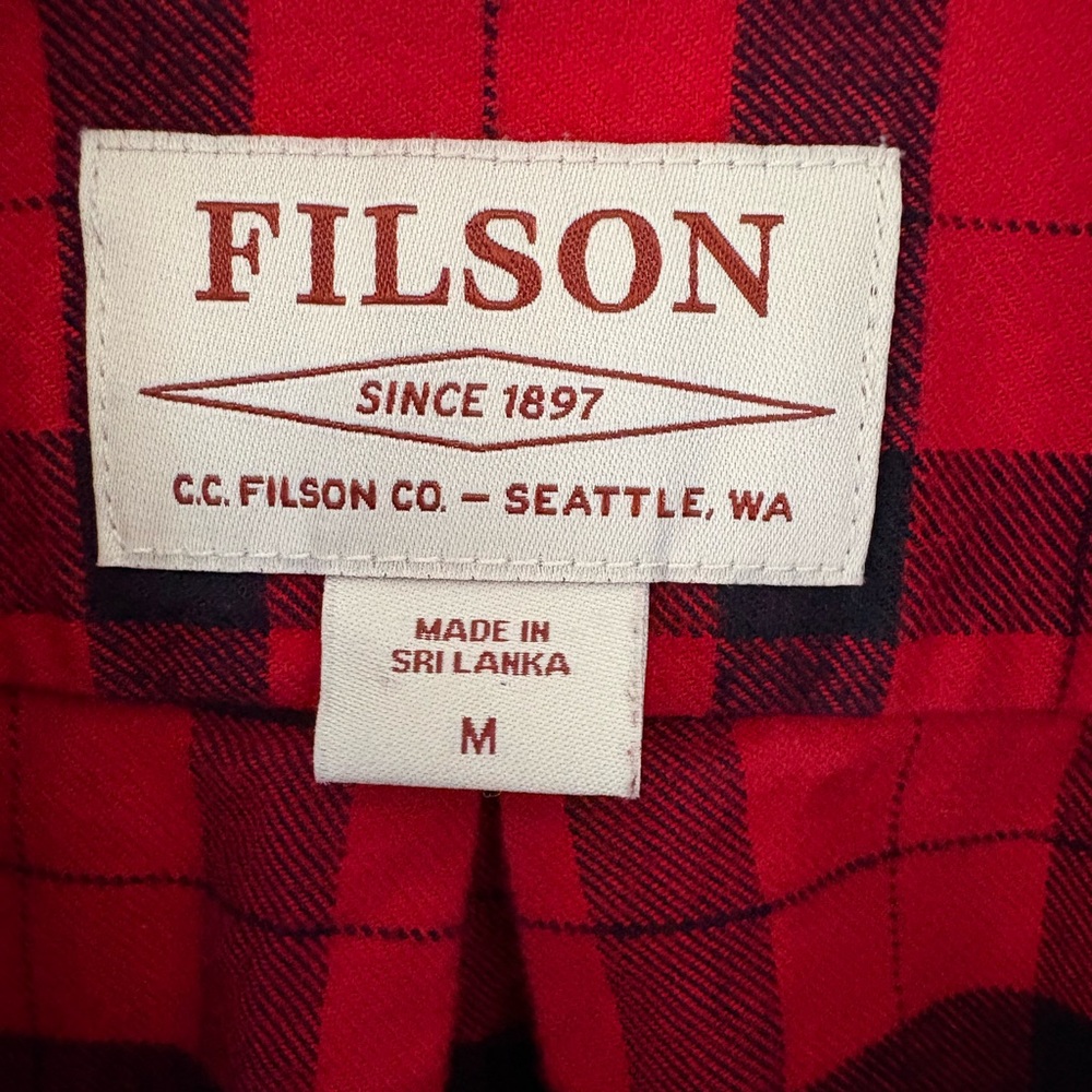 Filson Alaskan Guide Flannel Shirt - Picture 4 of 16